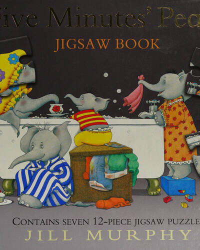 Five Minutes’ Peace : Board book edition of a beloved classic and funny, heartwarming picture book story about a busy elephant mum and her children – perfect for mums, and kids age 3–7