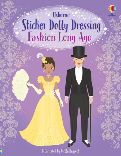 Sticker Dolly Dressing Fashion Long Ago Sticker Dolly Dressing Fashion Long Ago