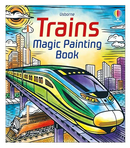 Trains Magic Painting Book Trains Magic Painting Book