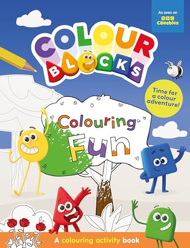 Colourblocks Colouring Fun: A Colouring Activity Book : 3