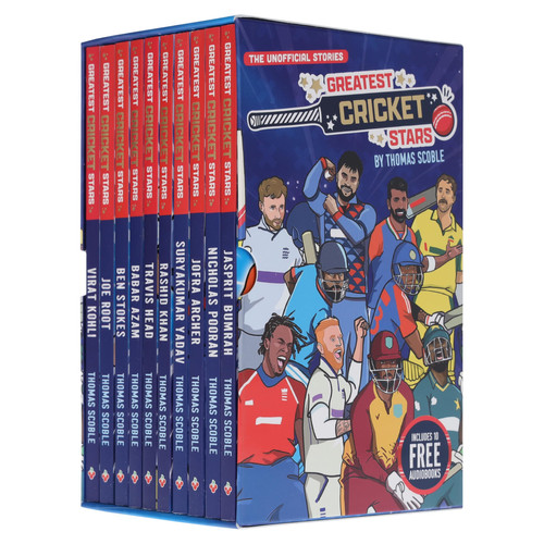 The Greatest Cricket Stars 10 Book Collection The Greatest Cricket Stars 10 Book Collection