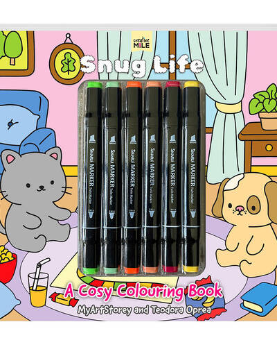 Snug Life: A Cosy Colouring Book and Markers Snug Life: A Cosy Colouring Book and Markers
