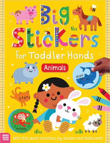 Big Stickers for Toddler Hands: Animals