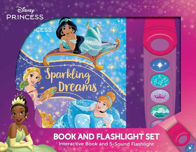 Disney Princess: Sparkling Dreams Book and 5-Sound Flashlight Set Disney Princess: Sparkling Dreams Book and 5-Sound Flashlight Set