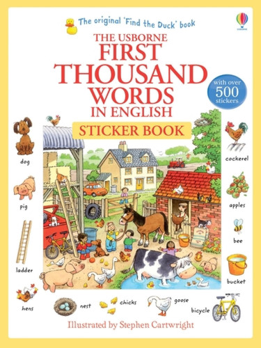 First Thousand Words in English Sticker Book First Thousand Words in English Sticker Book