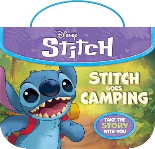 Disney Stitch: Stitch Goes Camping : An on-the-go storybook adventure | Perfect for travelling and bedtime stories