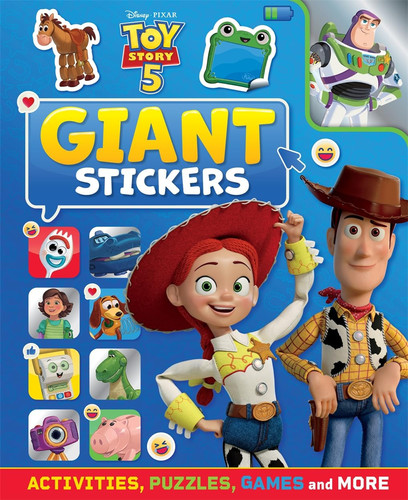 Disney Pixar Toy Story 5: Giant Stickers : Activity book packed with puzzles, games, stickers and more! Disney Pixar Toy Story 5: Giant Stickers : Activity book packed with puzzles, games, stickers and more!