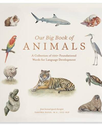 Our Big Book of Animals : First 100 Animal Words for Language Development, including Farm, Jungle, Pets, Bugs, and More Our Big Book of Animals : First 100 Animal Words for Language Development, including Farm, Jungle, Pets, Bugs, and More
