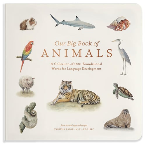 Our Big Book of Animals : First 100 Animal Words for Language Development, including Farm, Jungle, Pets, Bugs, and More Our Big Book of Animals : First 100 Animal Words for Language Development, including Farm, Jungle, Pets, Bugs, and More