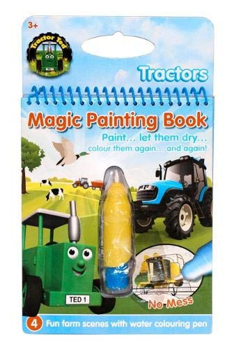 Tractor Ted Magic Painting Book – Tractors : Mess Free Reusable painting book with fantastic tractors : 1 Tractor Ted Magic Painting Book – Tractors : Mess Free Reusable painting book with fantastic tractors : 1