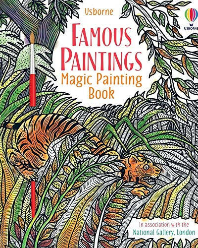Famous Paintings Magic Painting Book