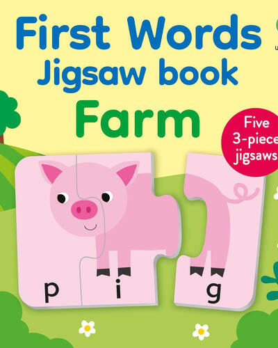 First Words Jigsaw Book: Farm