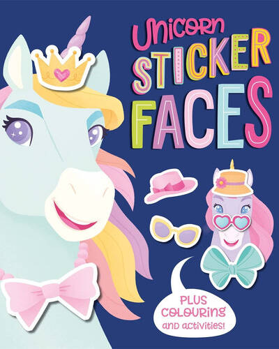 Unicorn Sticker Faces