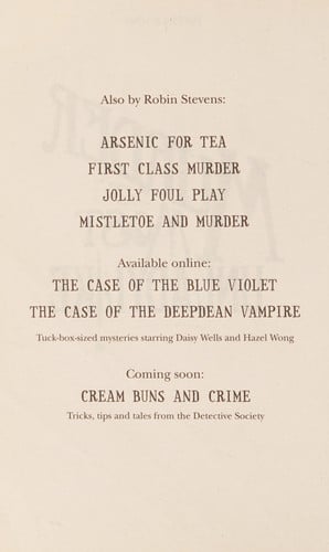 Murder Most Unladylike Murder Most Unladylike