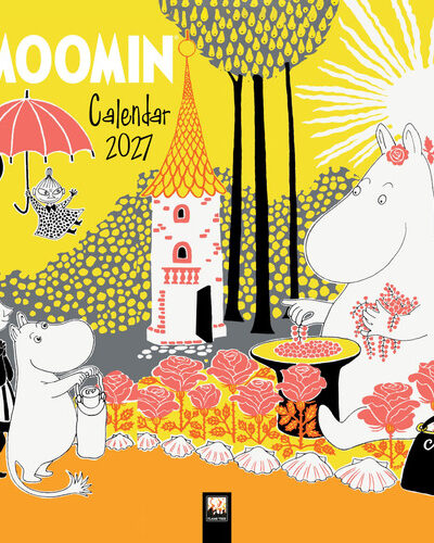 Moomin Wall Calendar 2027 (Art Calendar)