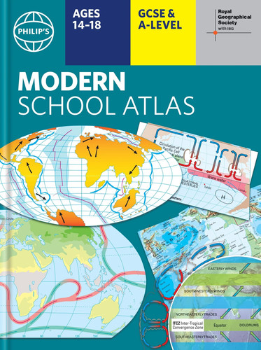 Philip’s RGS Modern School Atlas : Hardback 101st edition Philip’s RGS Modern School Atlas : Hardback 101st edition