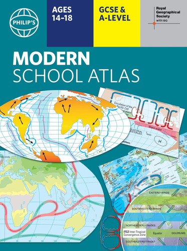Philip’s RGS Modern School Atlas : Paperback 101st Edition Philip’s RGS Modern School Atlas : Paperback 101st Edition