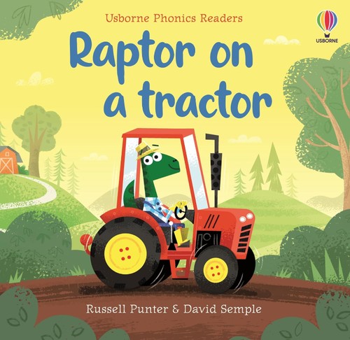 Raptor on a tractor Raptor on a tractor