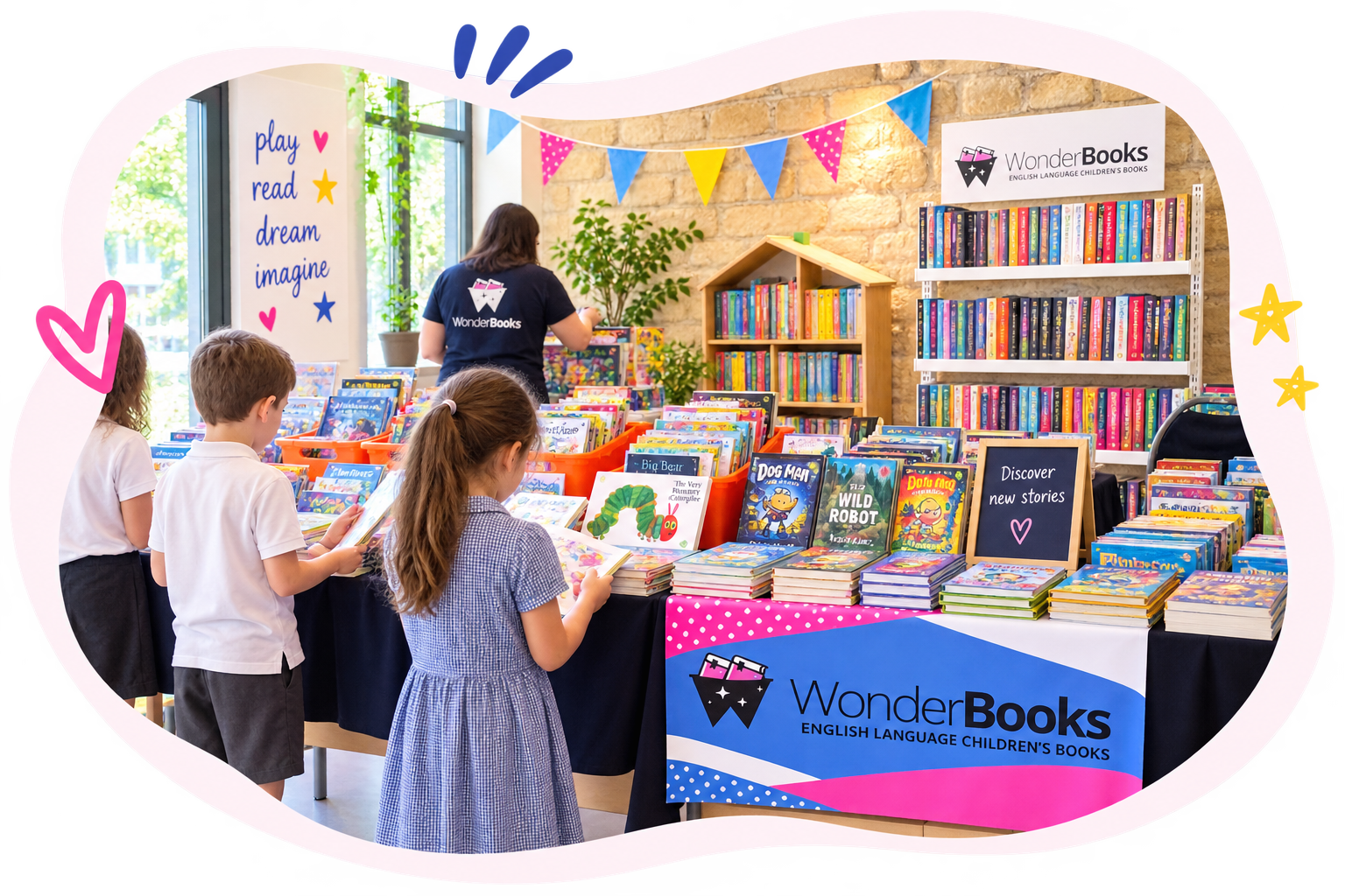Wonder Books book fair