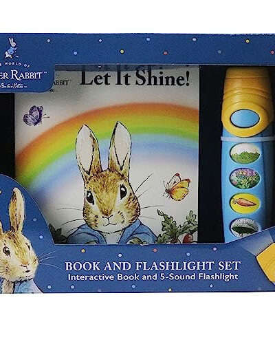 World of Peter Rabbit Let it Shine Book and 5 Sound Flashlight Set