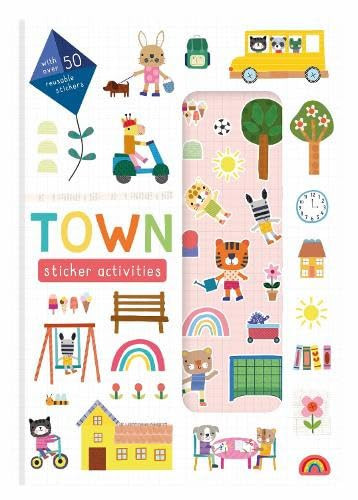 Stretchy stickers- Town Stretchy stickers- Town