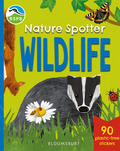 RSPB Nature Spotter: Wildlife : A pocket-sized sticker guidebook to over 60 birds, bugs, mammals and more