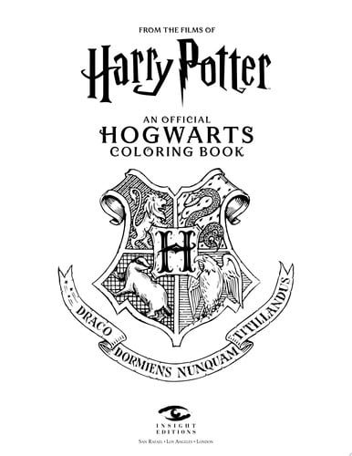 Harry Potter: An Official Hogwarts Coloring Book
