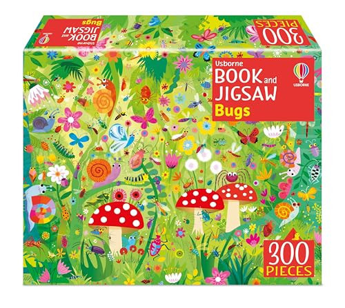 Usborne Book and Jigsaw Bugs Usborne Book and Jigsaw Bugs