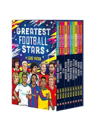 The Greatest Football Stars 10 Book Collection The Greatest Football Stars 10 Book Collection