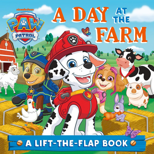 PAW Patrol A Day At The Farm Lift-the-Flap book PAW Patrol A Day At The Farm Lift-the-Flap book