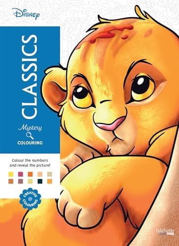 Mystery Colouring – Classics : Reveal iconic Disney characters with colour by number Mystery Colouring – Classics : Reveal iconic Disney characters with colour by number