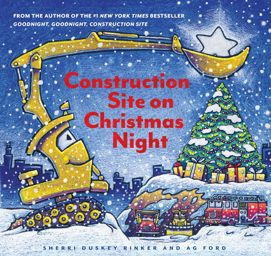 Construction Site on Christmas Night Construction Site on Christmas Night