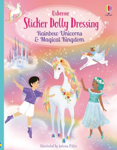 Sticker Dolly Dressing Rainbow Unicorns and Magical Kingdom Sticker Dolly Dressing Rainbow Unicorns and Magical Kingdom