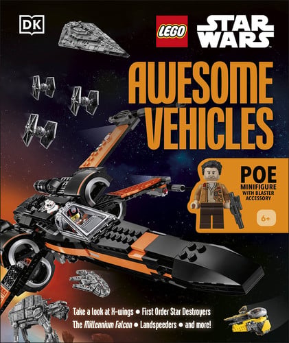LEGO Star Wars Awesome Vehicles : With Poe Dameron Minifigure and Accessory LEGO Star Wars Awesome Vehicles : With Poe Dameron Minifigure and Accessory